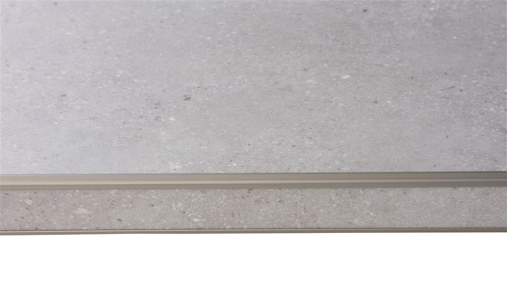 A4 staal vtwonen traptreden set pvc composite light grey