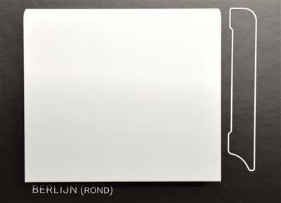 Co-pro folieplint berlijn wit 120x15