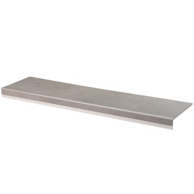 Co-pro traptreden set pvc betonlook light grey